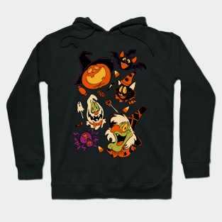 Spooky Halloween Pattern Hoodie